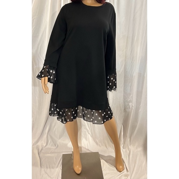 ASOS Black and Polka Dot Dress - Picture 7 of 7